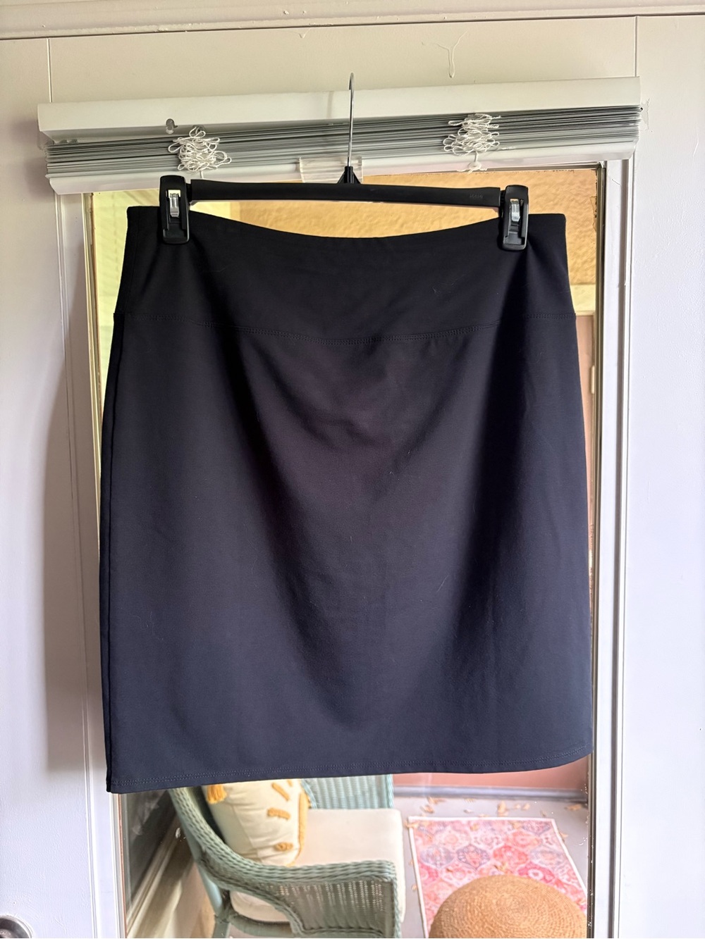 J. Jill Black Pencil Skirt